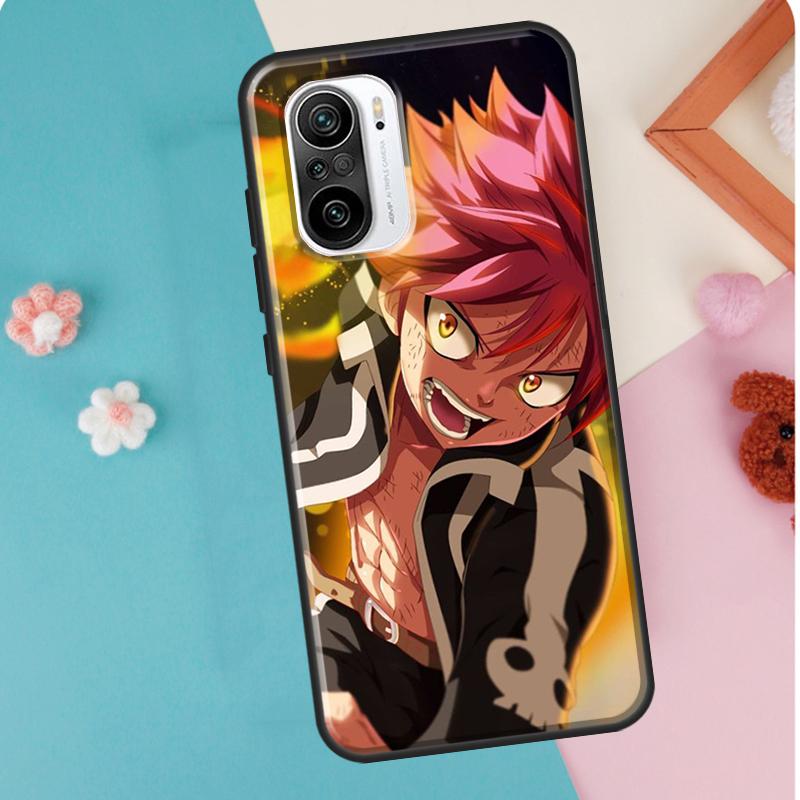 Natsu Erza Fairy Tail Case For POCO F3 F1 F2 M3 M4 X4 Pro GT X3 Pro Cover For Xiaomi Mi 11 Lite 12 X Mi 11T Pro