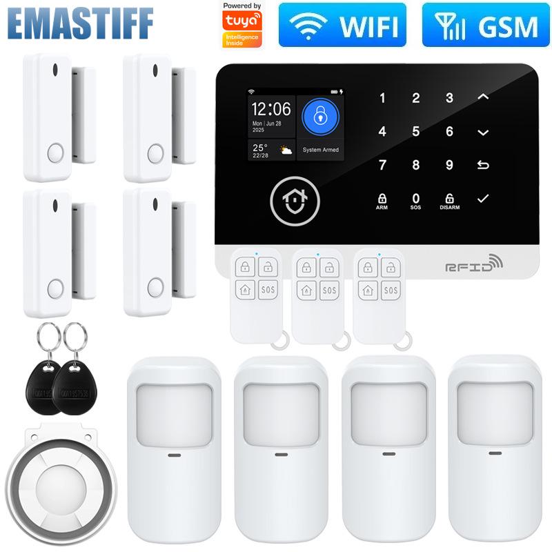 Smart Graffiti Home Security WiFi & GSM Alarm System