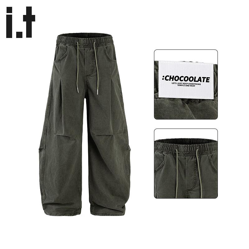 

CHOCOOLATEit Men s Loose Fit Cotton Cargo Pants L