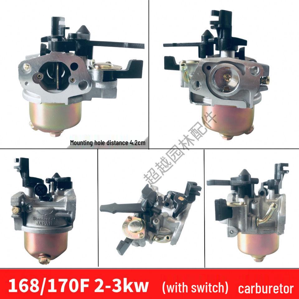 Vergaser für 168F/170F/188F/190F Motor: Grubber, Glättmaschine, Wasserpumpe, Generator-Teile