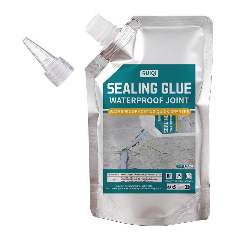 Fast-Drying Waterproof Self-Leveling Grout and Caulking Adhesive for Floors, Walls, Roofs, and Gaps