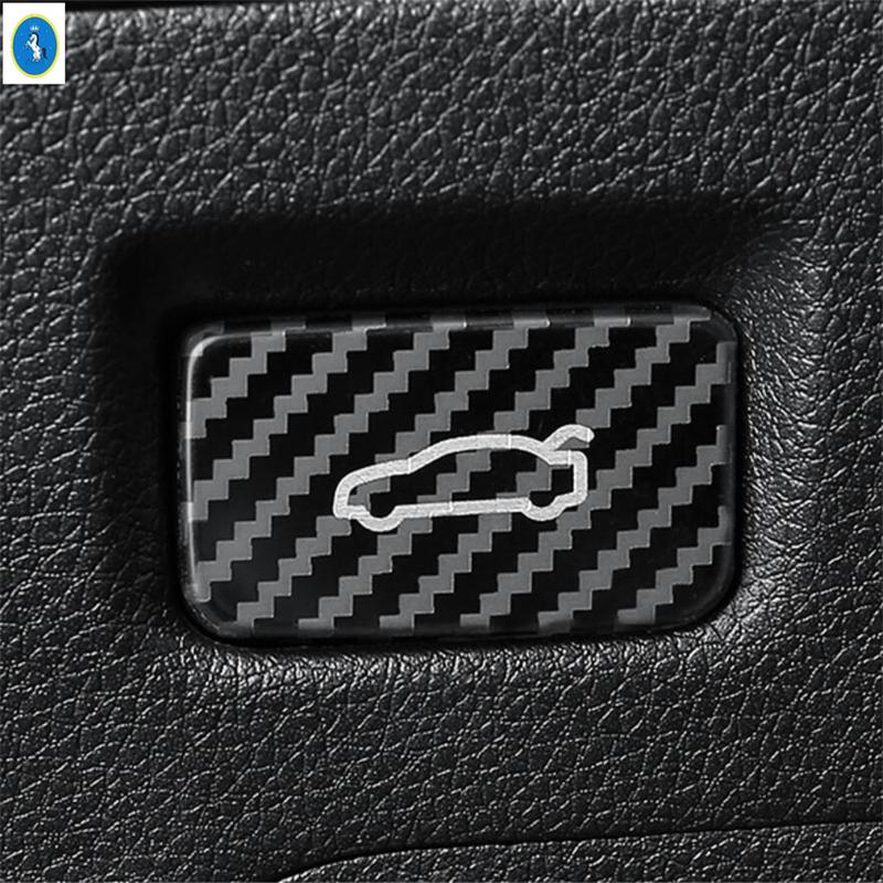 Kohlefaser Auto Armaturenbrett Luft AC / Türschale / Luftbeleuchtung Steuerung Dekorationspanel Abdeckung Zierleiste Für KIA Optima K5 GT