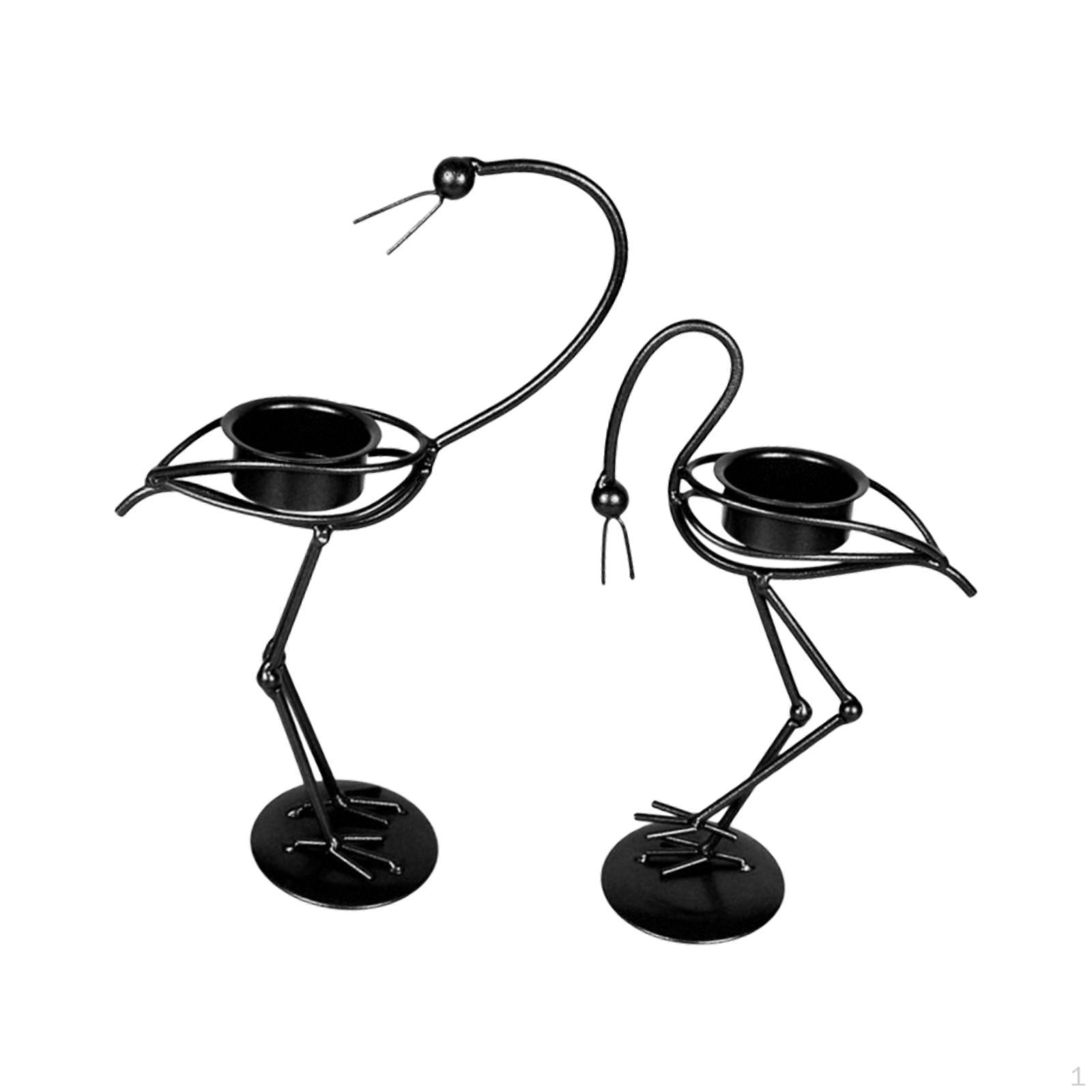 

2 шт. Канделябри. Тримачі для свічників. Декор. Декоративний стовп. Тримачі для свічок. Свічник. чорний