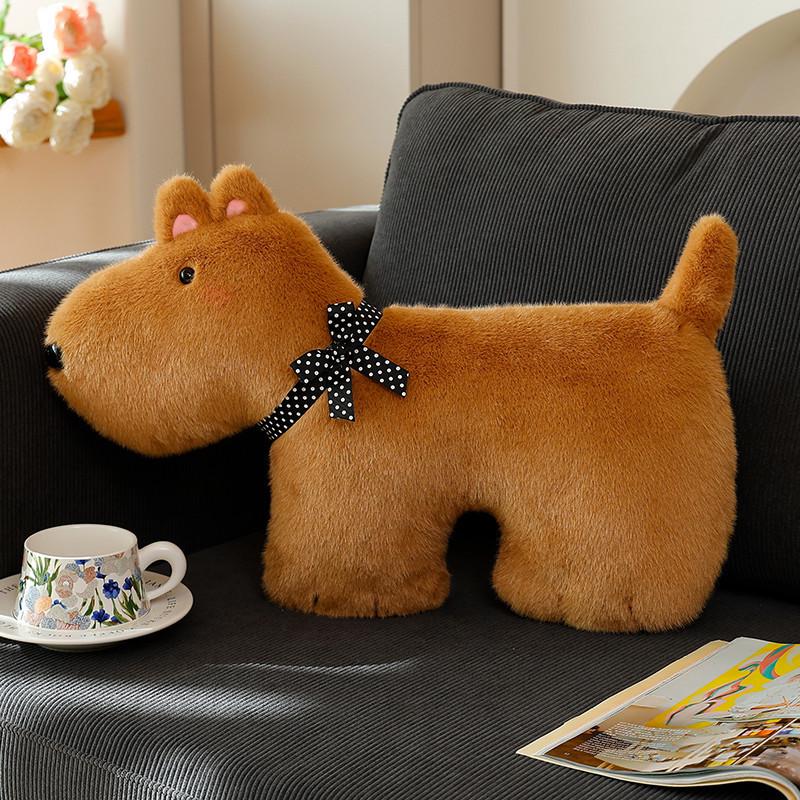 Cross-border New Collar Dog Pillow - Cute Toy Sofa Doll & West Highland Home Decoration