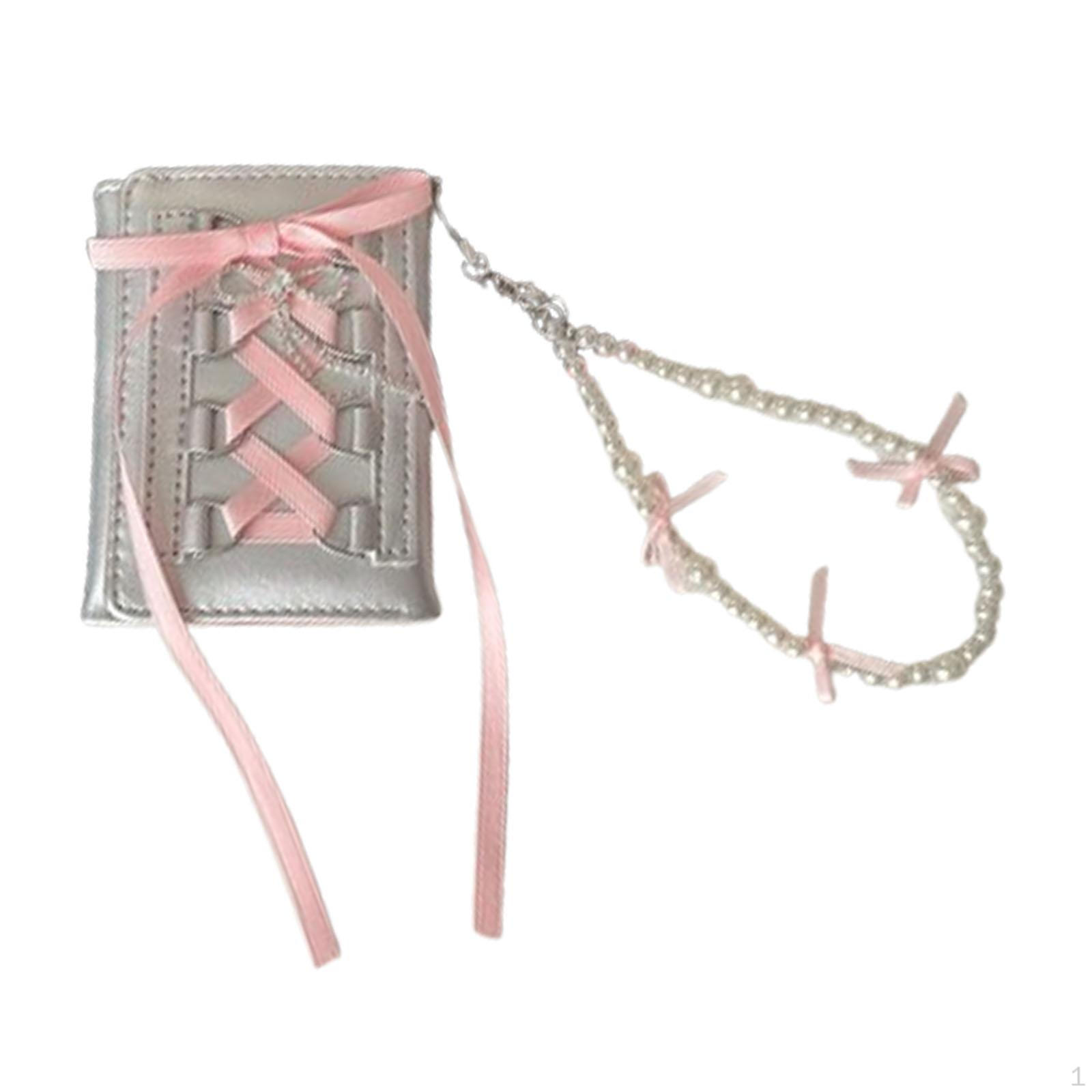 

Маленький кошелек для женщин, держатель кредитной карты, торговая улица with Beads Bracelets