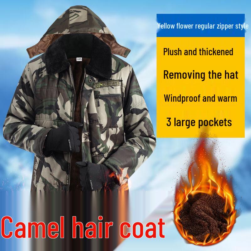 Alliance Men s Camouflage Padded Work Jacket One Size