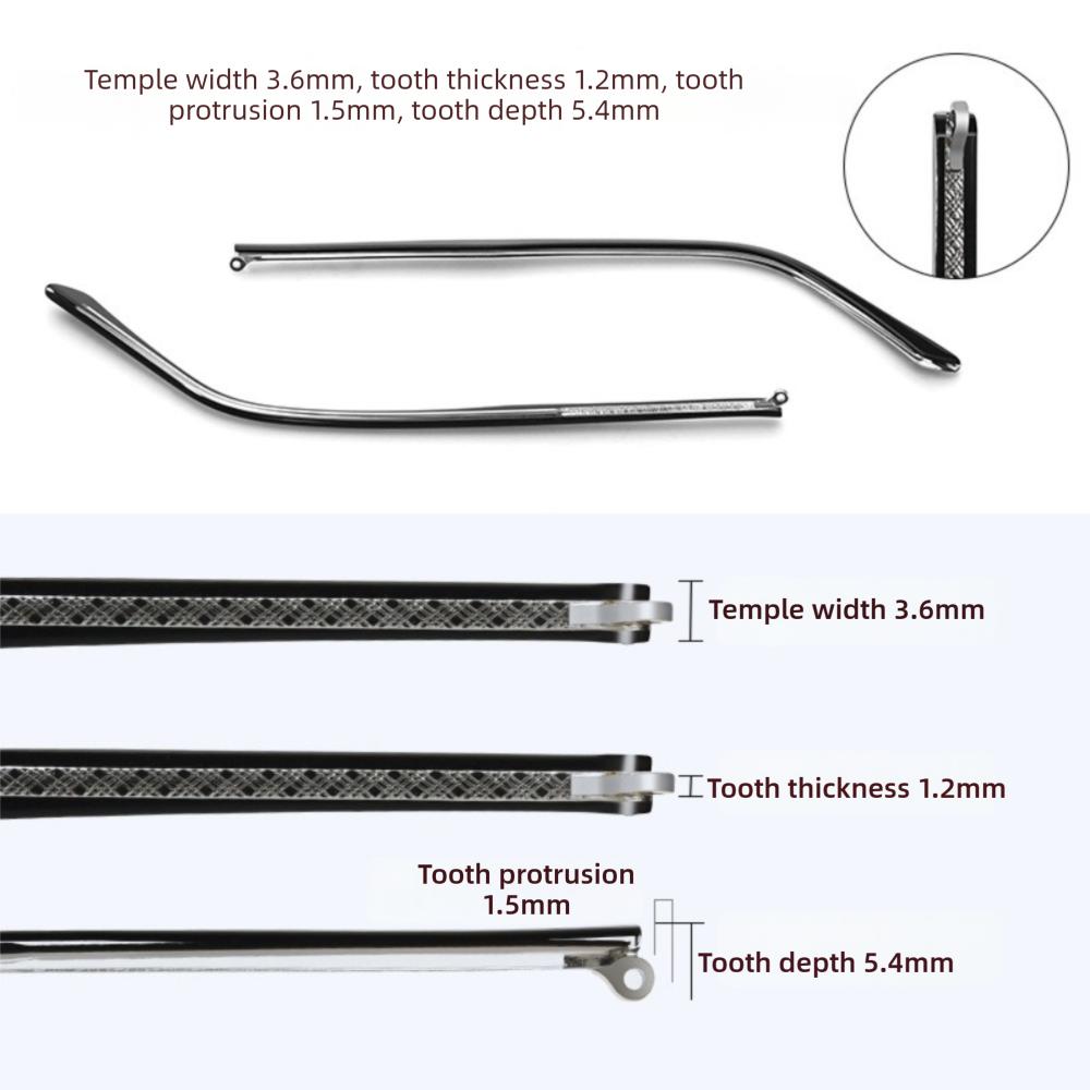 1 Pair Metal Universal Repair Tool Eyewear Accessories Spectacle Frame Glasses Arm Replacement Leg