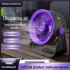 Multi-Angle Aroma Night Light Desk and Hanging Fan
