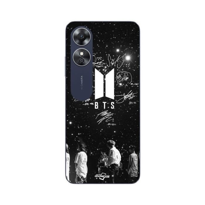 Coque Oppo A17 bts signature nuit etoilé Maniacase