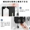 PakOne Shampoo Dispenser Soap Dispenser Magnetic Wall Mount Dispenser Easy One-Hand Installation Strong Space Saving Bathroom Kitchen Use Label Includ