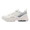 Li Ning Meteor 2K Klassieke Mode Veelzijdig Retro Comfortabel Antislip Slijtvast Ademend Laag Uitgesneden Papa Schoenen Dames sneaker Wit Blauw AGCV114-3