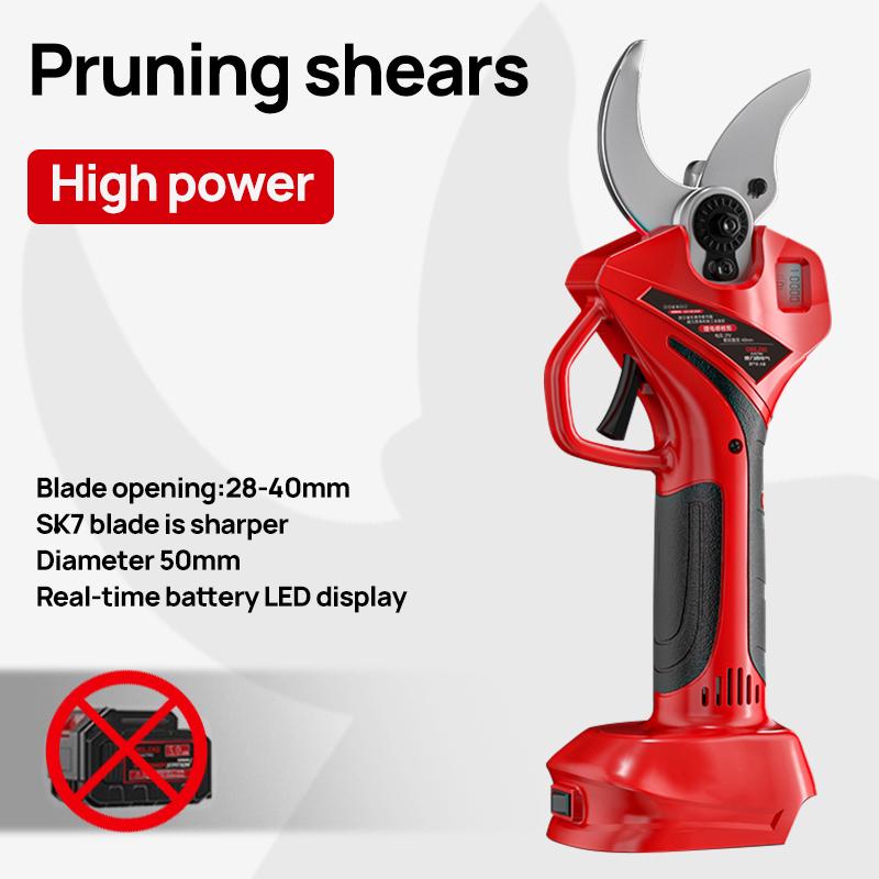 Brushless Electric Pruning Shears Cordless Fruit Tree Branches Scissors Power Tool For Makita Battery Pin