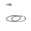 Motorcycle Piston Ring For Yamaha DT200 DT200R 1988-1991 +25 +50 +75 +100 Bore Standard Size 66mm