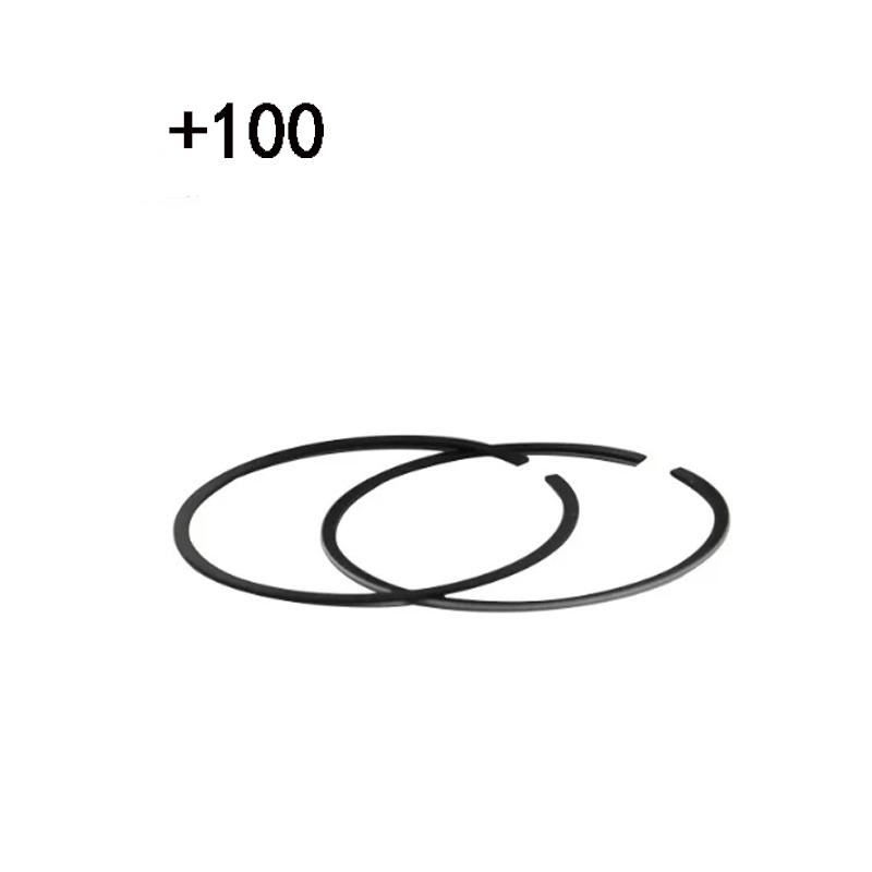 Motorcycle Piston Ring For Yamaha DT200 DT200R 1988-1991 +25 +50 +75 +100 Bore Standard Size 66mm