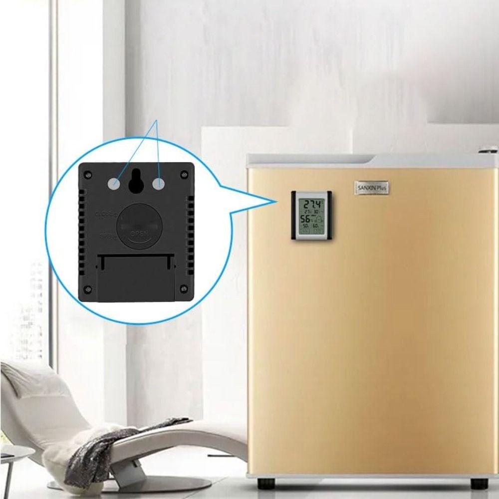 ABS Material Temperature Meter  Hygrometer Electronic Thermometer  Living Space