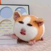 Adorable Creative Dutch Pig Pendant Vocal Cute Stuffed Animal Keyring Fluffy Kawaii Cartoon Pig Car Decoration