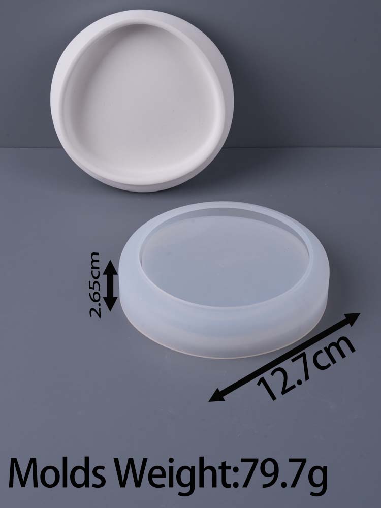

Irregular Wave Candle Jar Silicone Mold DIY Jewelry Storage Bowl Casting Molds Plaster Resin Flowerpot Craft Making Home Decor