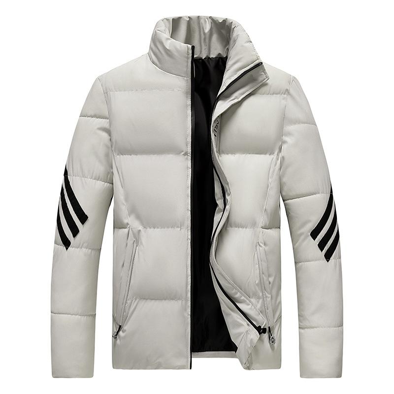 Pánský kabát Winter Bread Suit Krátká péřová bavlněná vycpaná bunda