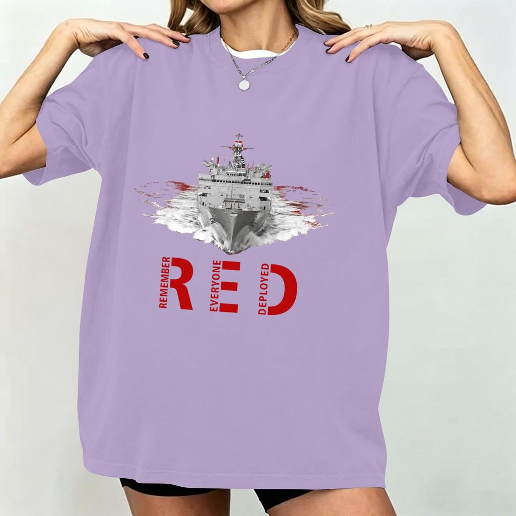 Women's Casual Short Sleeve T Shirt Crew Neck Loose Fit Printed Letter Graphic Tee Top for Everyday Wear