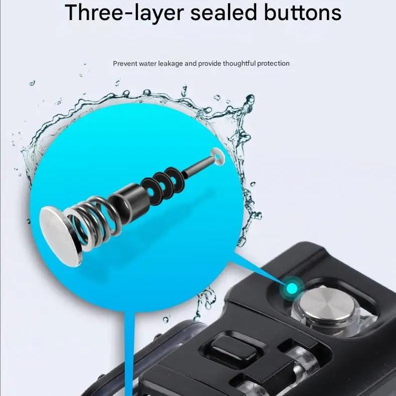 Waterproof Case for GoPro Hero 8 Black - Diving Protective Housing Sports Camera Protection