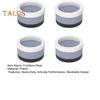 4Pcs Round Furniture Riser Heavy Duty Bed Riser Stackable Anti-slip Table Desk Couch Chair Sofa Cabinet Leg Lift Riser Heightening Foot Pad