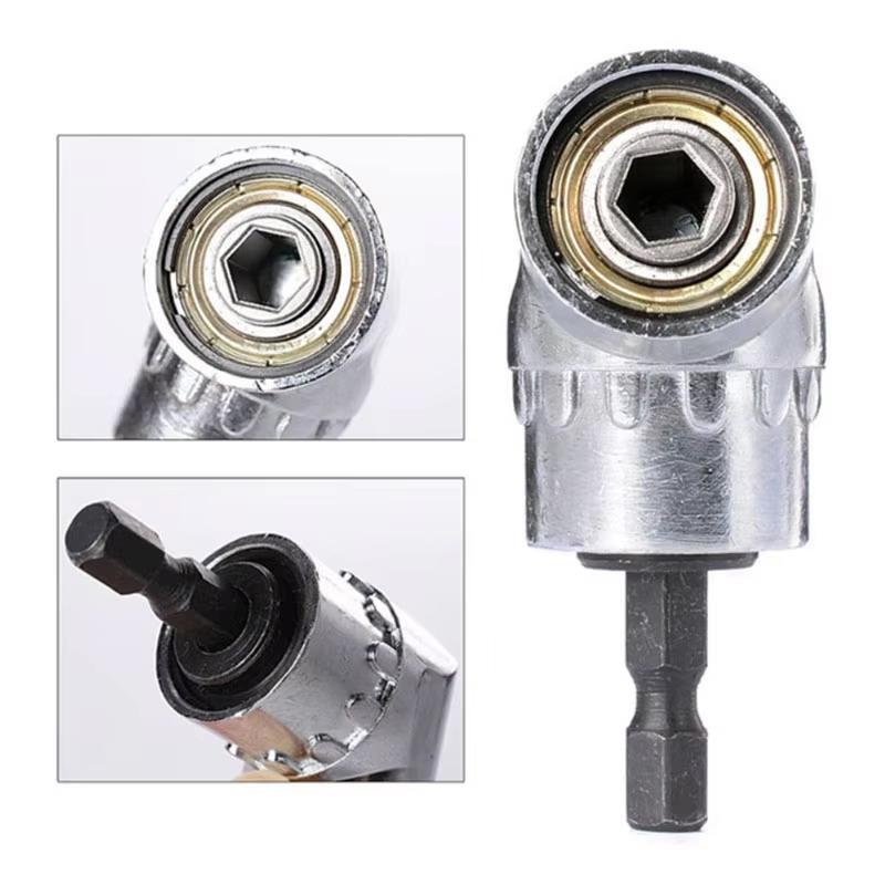 105° Angle Screwdriver Joint Electric Drill Corner Attachment Extension Socket Tool For Screwdriver For Home Diy Woodworking