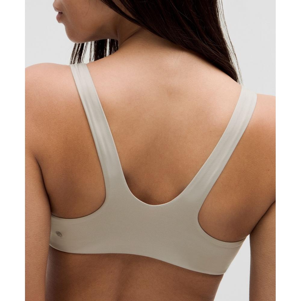 Lululemon Wundermost Ultra Soft Nulu Racerback Bralette Riverstone