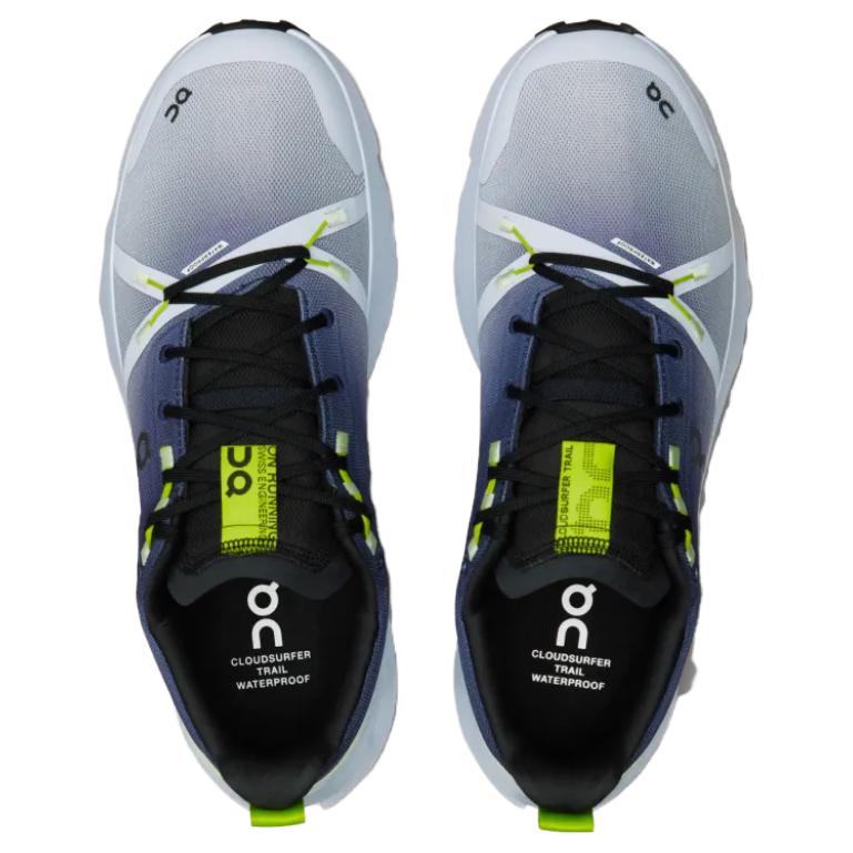 On Running Cloudsurfer Trail Waterproof Black Heather Men Sneakers 3ME10272094