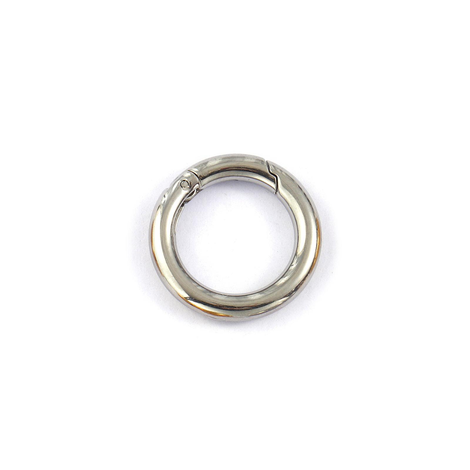 

1 Piece 304 Stainless Steel Bolt Spring Ring Clasps Heart Circular Connector For DIY Necklace Jewelry Making Lobster Buckle