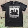 T-shirt in Cotone a Maniche Corte Three 6 Mafia Nera Unisex AN55107 T-Shirt Unisex