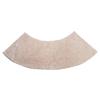 Sector Shower Mat Non Slip Bathtub Carpet for Bathroom Beige