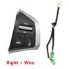 Car Accessories Steering Wheel Switch For Isuzu D-Max 2015 2018 MU-X Cruise Control Audio Volume Button For Chevrolet Dmax 2019