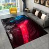 Cartoon T-Transformers Autobots 3D Carpet Rug for Bedroom Living Room Home Sofa Decoration,Children Game Large Decor Floor Mat