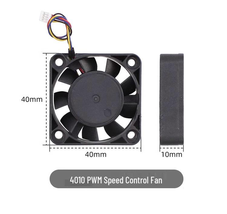 Mini PWM Cooling Fan for Raspberry Pi, 5V 3007 4010.