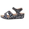Platform Sandals Summer Fashion Women Wedges Retro Leopard Print Outdoor Casual Beach Peep Toe Sandalias Mujer Plus Size 35-44