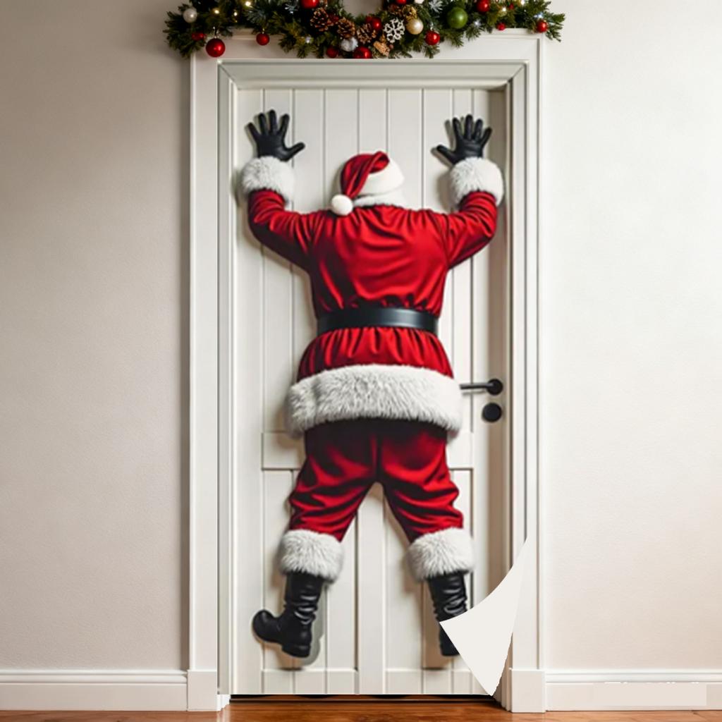 Welcome To Huhu Town. Door Frames, Door Curtains, Flags, Christmas Decorations, Doors And Banners