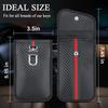 Durable Compact RFID Blocking Car Key Bag Portable Signal Shield Protector Keyless Entry Anti Theft Secure Storage Auto Case Bag