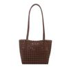 High-looking, Fashionable And Western-style Woven Vegetable Basket, Hollow Bag, Shoulder Tote Bag, Personalized Trendy Large-capacity Armpit Bag