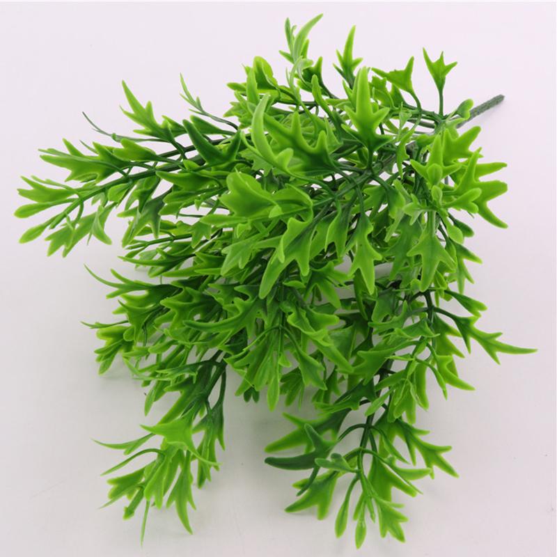 Artificial Chrysanthemum Leaves Branch Simulation Greenery Stem for Flower Arrangement Wedding Home Decor