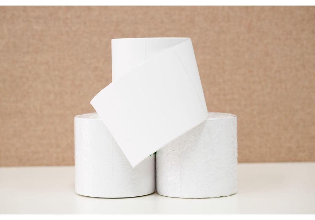 Waterproof Thermal Label Printer Paper - Self-Adhesive and Durable for Supermarkets