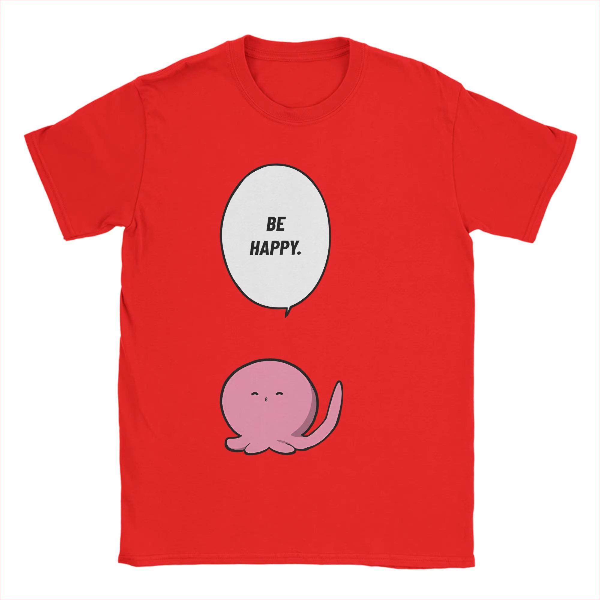

Be Happy Takopi Original Sin T Shirt Unisex Vintage Cotton T Shirts Summer Crewneck Harajuku Tee Shirt Pattern Clothes 4XL