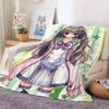 Anime 9 Nine Ruler's Crown Blanket Soft and Skin Friendly For Couch Bed Napping Bedspread All Seasons Comforter