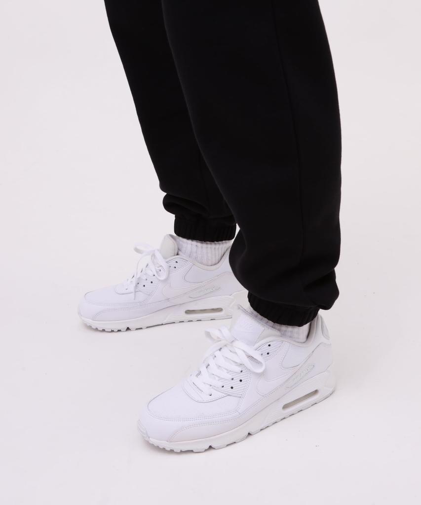 Avirex Varsity Logo Sweat Size Pants, Men's, M, 010, Black, 783-4910004