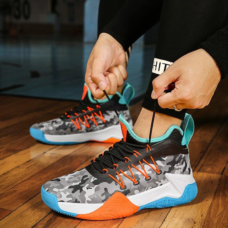 Basketball Shoes Men Sneakers Autumn New Street Basketball Culture Sports Shoes High Quality Competition Basketball Shoes