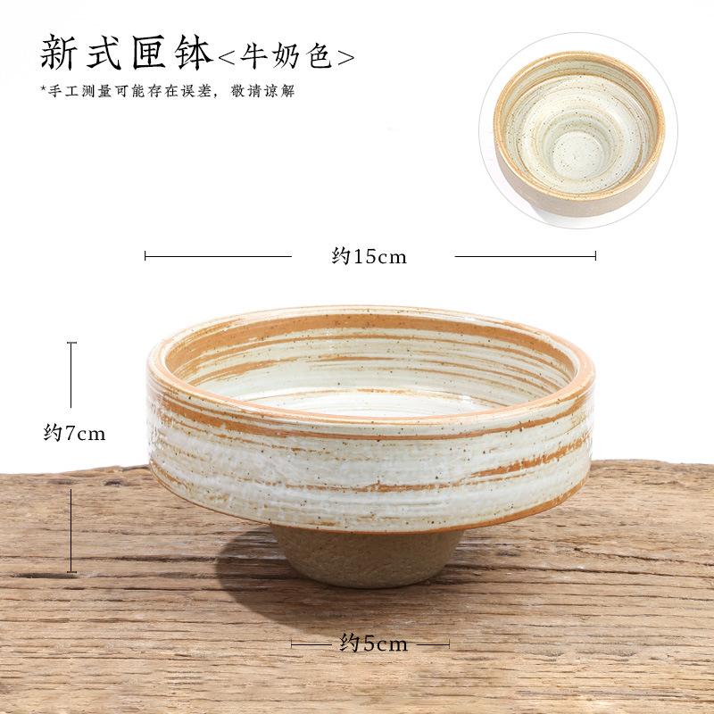 Keramický květináč Otevřená květinová váza Japonská pomůcka pro aranžování květin Keramická stolní dekorace Domácí dekorace