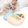 Baby Bottle Shape Teething Toys Soothing Sounds Lullaby Machine with Light and Music for Newborn Early Education