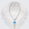 Epoxy Smile Surgical Chain Drop Bracelet