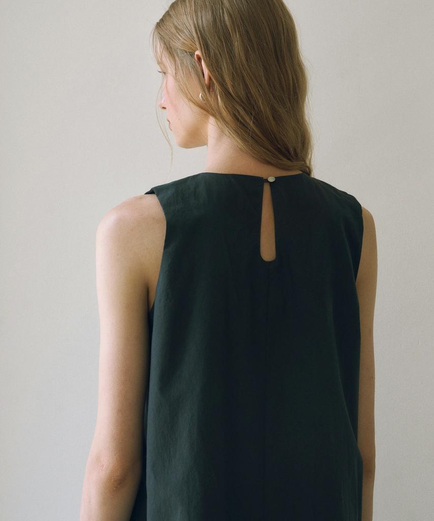 Yulago Cotton Sleeveless Dress