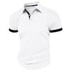 New Fashion Men Summer Short Sleeve Business Casual Polo Shirt 100% Polyester