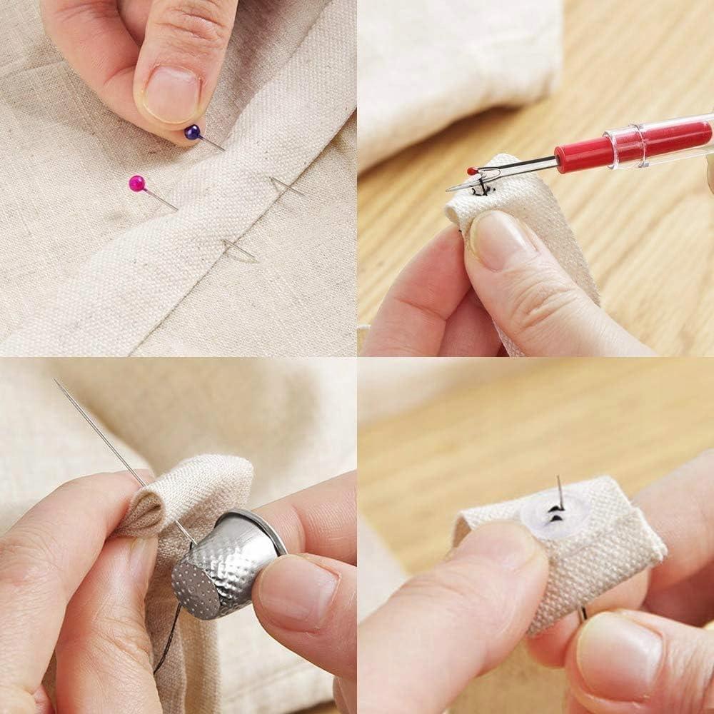 Szabókészlet Varrókészlet Cérnák Tűk Olló Utazótáska